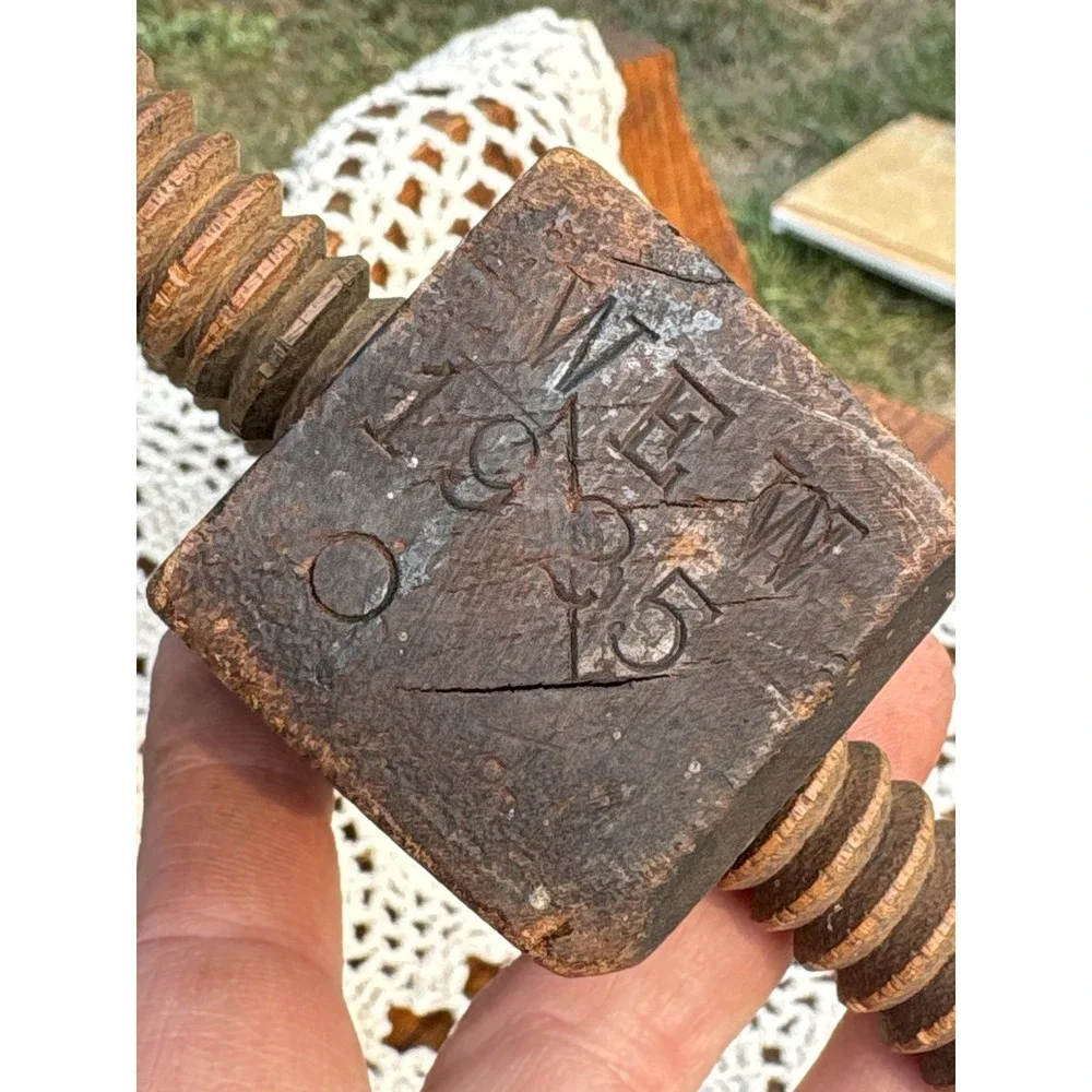 Antique Wooden Screw Clamp 10